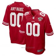 Maglia NFL Game San Francisco 49ers Personalizzate 75 Aniversario Rosso