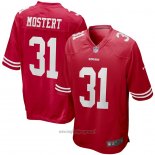 Maglia NFL Game San Francisco 49ers Raheem Mostert Rosso