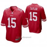 Maglia NFL Game San Francisco 49ers Trent Taylor Rosso