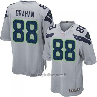 Maglia NFL Game Seattle Seahawks Graham Grigio