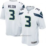 Maglia NFL Game Seattle Seahawks Wilson Bianco