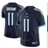 Maglia NFL Game Tennessee Titans 11 A.j. Brown Blu2
