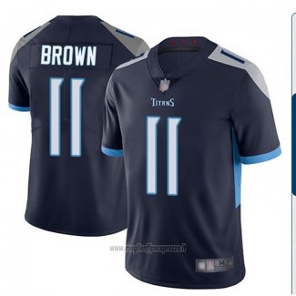 Maglia NFL Game Tennessee Titans 11 A.j. Brown Blu2