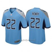 Maglia NFL Game Tennessee Titans Derrick Henry Light 2018 Blu