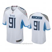 Maglia NFL Game Tennessee Titans Larrell Murchison Bianco