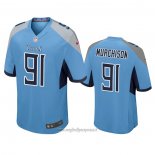 Maglia NFL Game Tennessee Titans Larrell Murchison Blu