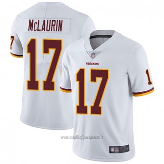 Maglia NFL Game Washington Commanders 17 Terry Mclaurin Bianco
