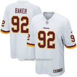 Maglia NFL Game Washington Commanders Baker Bianco