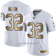 Maglia NFL Gold Legend Las Vegas Raiders Allen Bianco