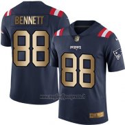 Maglia NFL Gold Legend New England Patriots Bennett Profundo Blu