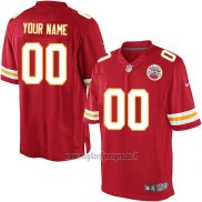 Maglia NFL Kansas City Chiefs Personalizzate Rosso