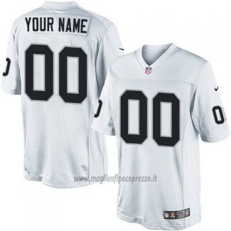 Maglia NFL Las Vegas Raiders Personalizzate Bianco2