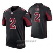 Maglia NFL Legend Arizona Cardinals Andy Lee Nero Color Rush