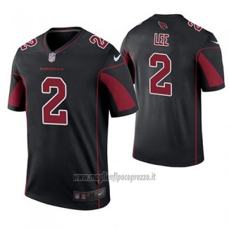 Maglia NFL Legend Arizona Cardinals Andy Lee Nero Color Rush
