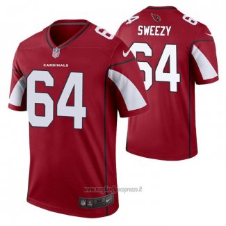 Maglia NFL Legend Arizona Cardinals J.r. Sweezy Rosso