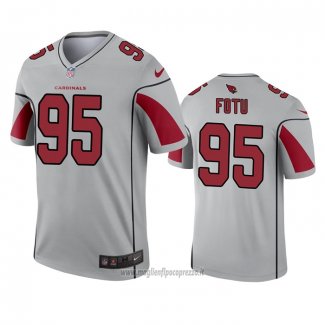 Maglia NFL Legend Arizona Cardinals Leki Fotu Inverted Grigio