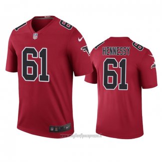 Maglia NFL Legend Atlanta Falcons Matt Hennessy Rosso Color Rush
