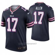Maglia NFL Legend Buffalo Bills 17 Josh Allen Inverted Blu