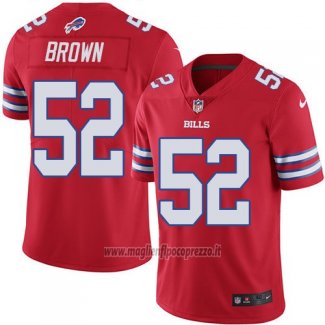 Maglia NFL Legend Buffalo Bills Brown Rosso2