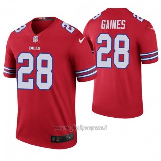 Maglia NFL Legend Buffalo Bills E.j. Gaines Rosso Color Rush