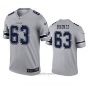 Maglia NFL Legend Dallas Cowboys Tyler Biadasz Inverted Grigio