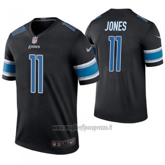 Maglia NFL Legend Detroit Lions Marvin Jones Nero Color Rush