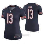 Maglia NFL Legend Donna Chicago Bears Marvin Hall Blu Color Rush