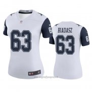 Maglia NFL Legend Donna Dallas Cowboys Tyler Biadasz Bianco