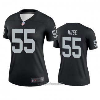 Maglia NFL Legend Donna Las Vegas Raiders Tanner Muse Nero