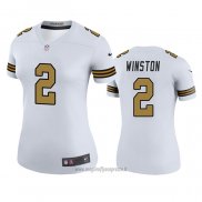 Maglia NFL Legend Donna New Orleans Saints Jameis Winston Bianco Color Rush