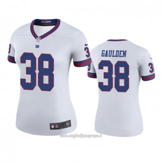 Maglia NFL Legend Donna New York Giants Rashaan Gaulden Bianco Color Rush