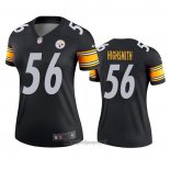 Maglia NFL Legend Donna Pittsburgh Steelers Alex Highsmith Nero