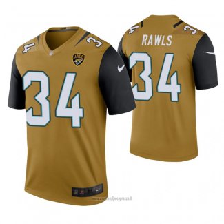 Maglia NFL Legend Jacksonville Jaguars Thomas Rawls Color Rush Or