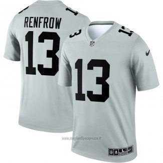 Maglia NFL Legend Las Vegas Raiders Hunter Renfrow Inverted Grigio