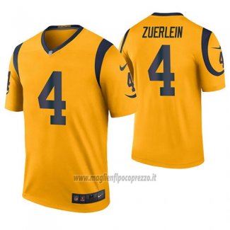 Maglia NFL Legend Los Angeles Rams Greg Zuerlein Or Color Rush