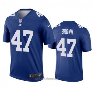 Maglia NFL Legend New York Giants Cameron Brown Blu