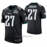 Maglia NFL Legend Philadelphia Eagles Malcolm Jenkins Nero Super Bowl Lii Champions Color Rush