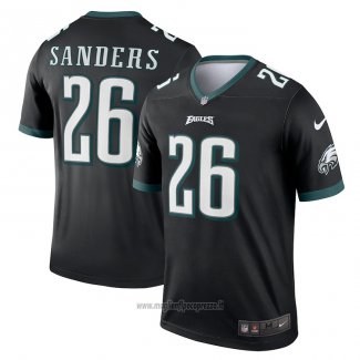Maglia NFL Legend Philadelphia Eagles Miles Sanders Nero