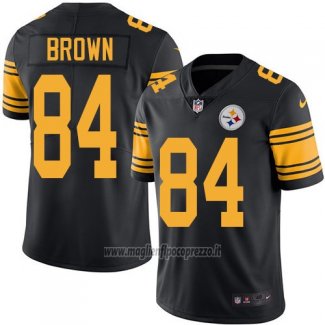 Maglia NFL Legend Pittsburgh Steelers Brown Nero