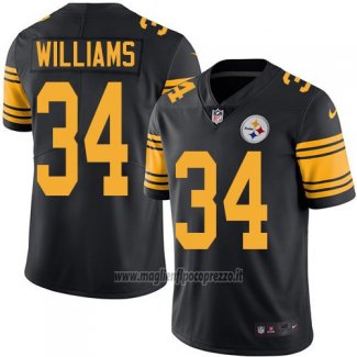 Maglia NFL Legend Pittsburgh Steelers Williams Nero2