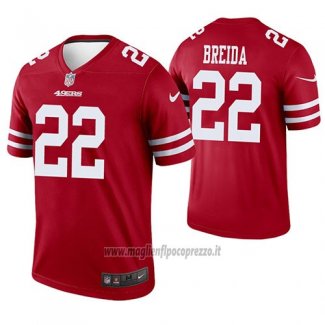 Maglia NFL Legend San Francisco 49ers Matt Breida Rosso