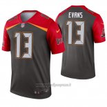 Maglia NFL Legend Tampa Bay Buccaneers 13 Mike Evans Inverted Grigio
