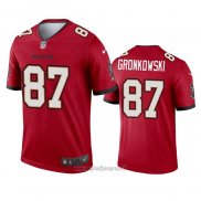 Maglia NFL Legend Tampa Bay Buccaneers Rob Gronkowski Rosso