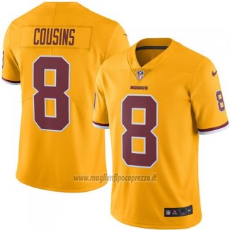 Maglia NFL Legend Washington Commanders Cousins Giallo