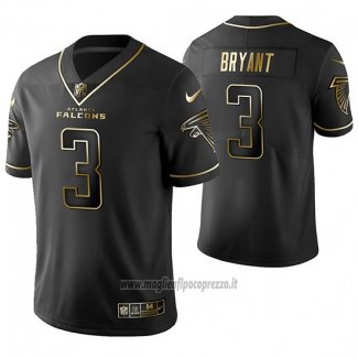 Maglia NFL Limited Atlanta Falcons Matt Bryant Golden Edition Nero