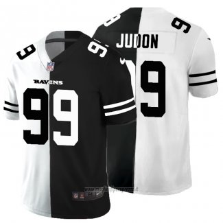 Maglia NFL Limited Baltimore Ravens Judon White Black Split