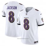 Maglia NFL Limited Baltimore Ravens Lamar Jackson Vapor F.u.s.e. Bianco