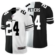 Maglia NFL Limited Baltimore Ravens Peters Black White Split