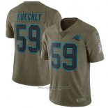 Maglia NFL Limited Bambino Carolina Panthers 59 Kuechly Verde