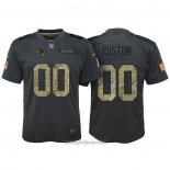 Maglia NFL Limited Bambino New England Patriots Personalizzate 2016 Salute To Service Nero
